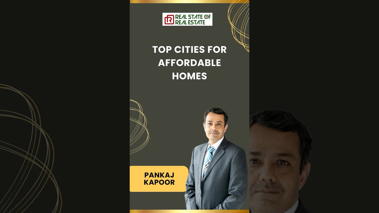 🏡 Top Cities for Affordable Homes in India! 📍