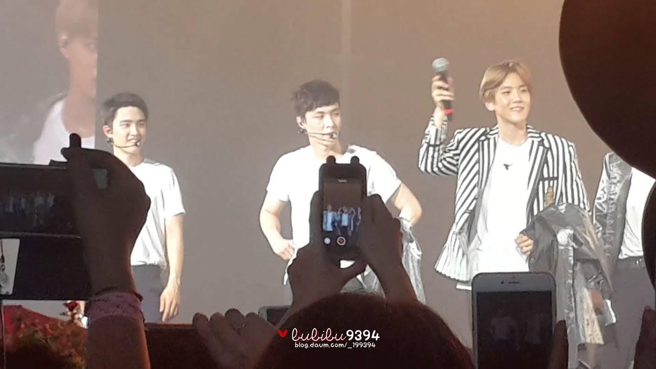 150620 The EXO'luXion in BKK - Talk 3 (ขอดูโปรเจคแปรอักษร♥)