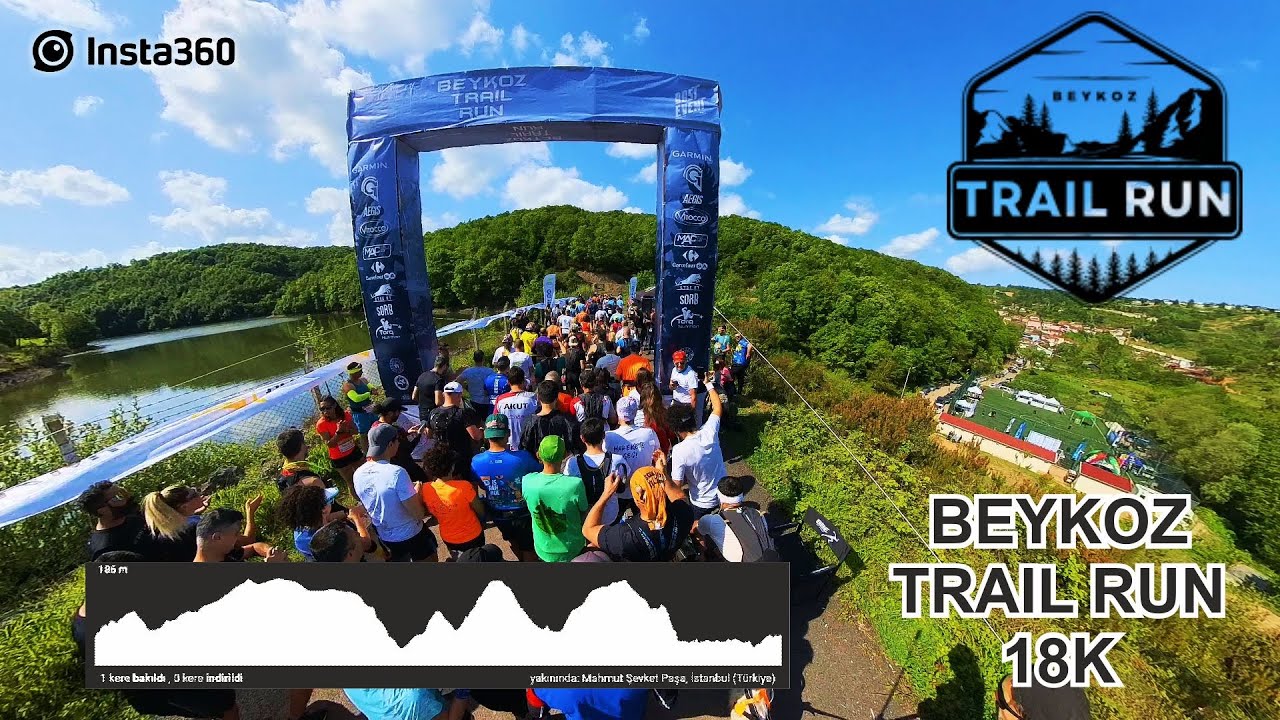 Beykoz Trail Run 18 K - Beykoz Patika Koşusu - Beykoz Ultra - Insta360 #running #insta360 #beykoz