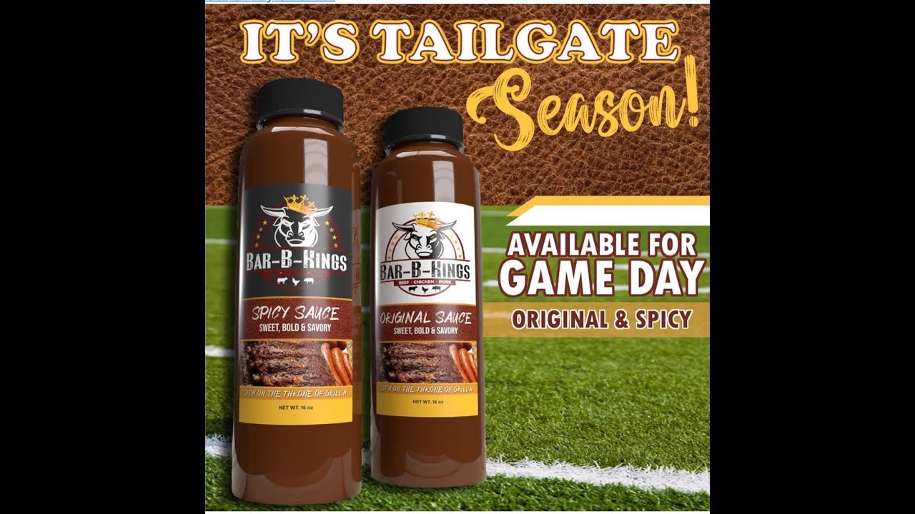 Marquese Glynn with Bar-B-Kings - Catering for any event. You can now order their BBQ Sauce.