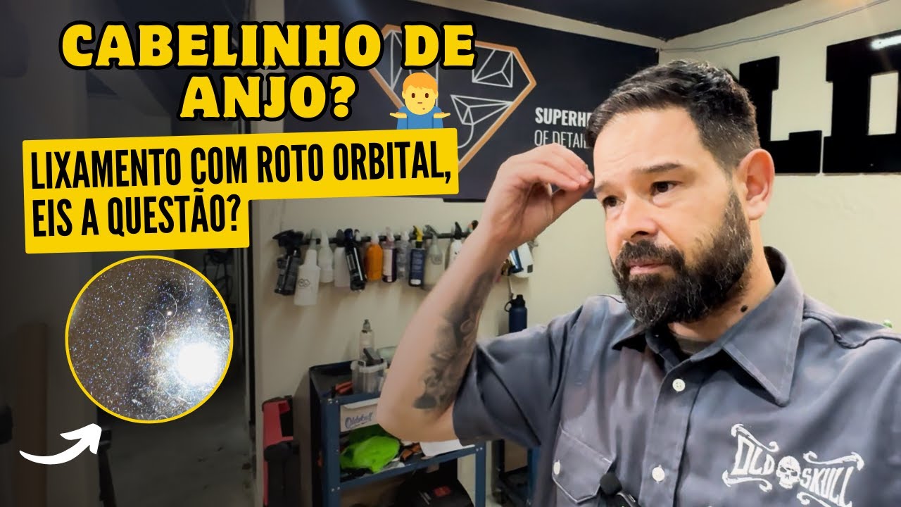 POLÊMICA!!! LIXAMENTO COM ROTO ORBITAL É CORRETO OU NÃO?
