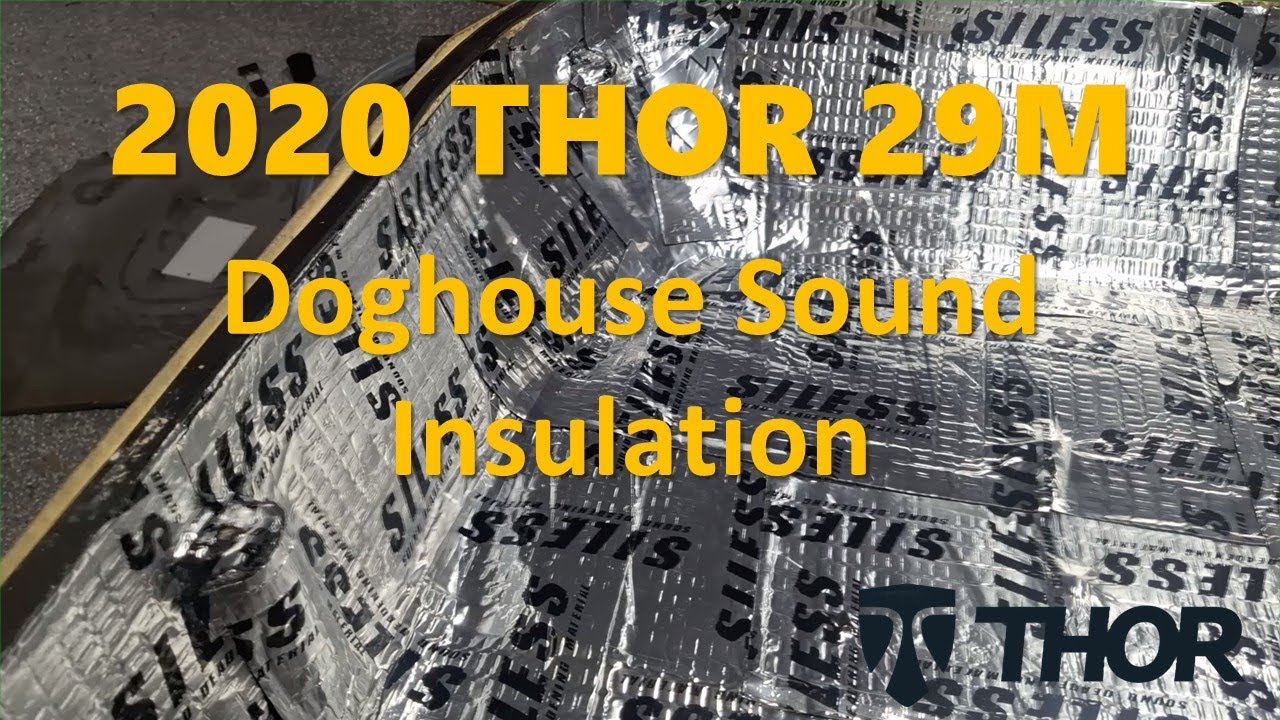 Thor Hurricane/Windsport 29M: Doghouse Sound Insulation