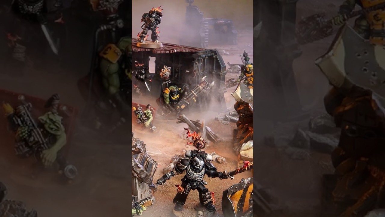Legion Potępionych w końcu jest plastikowy #warhammer40k #spacemarines