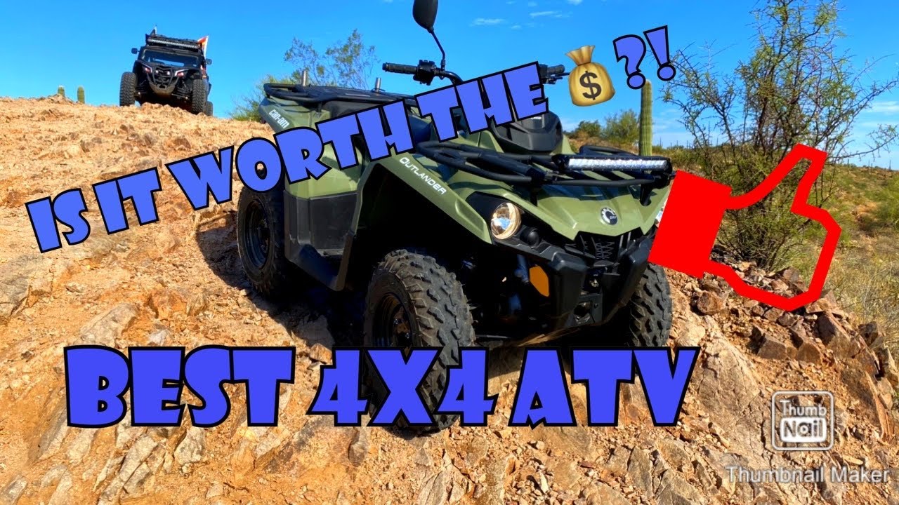 2020 Can am outlander 450 Review  - Worth the money !