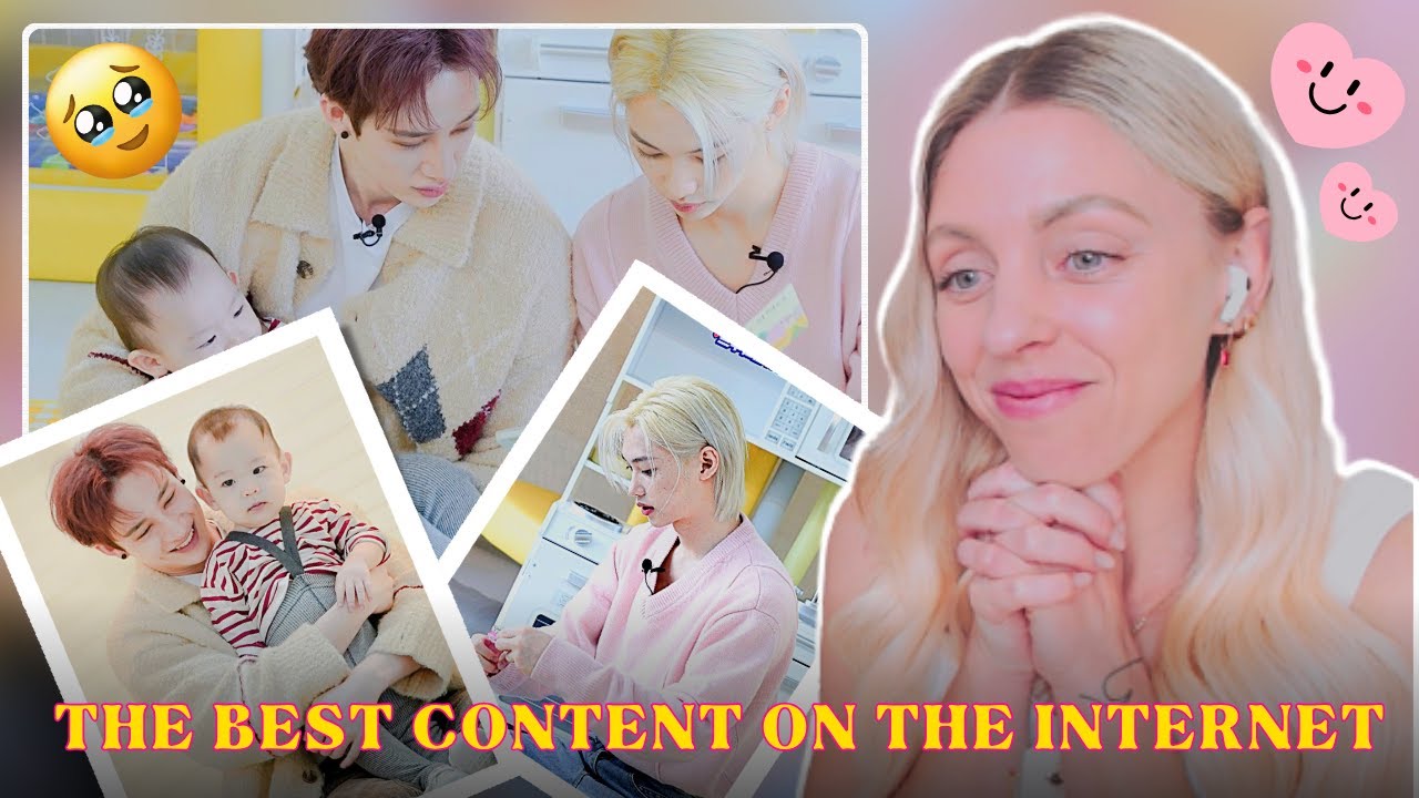 STRAY KIDS REACTION: ❤️ Stray Kid's parenting : Baby Ro-woon ❤️ [BABY CLOUD ]