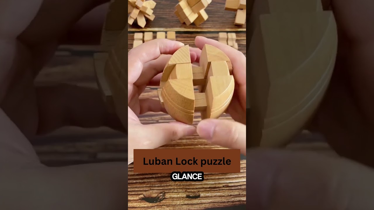 Can You Really Solve This Luban Lock Puzzle in Under one Minute?
