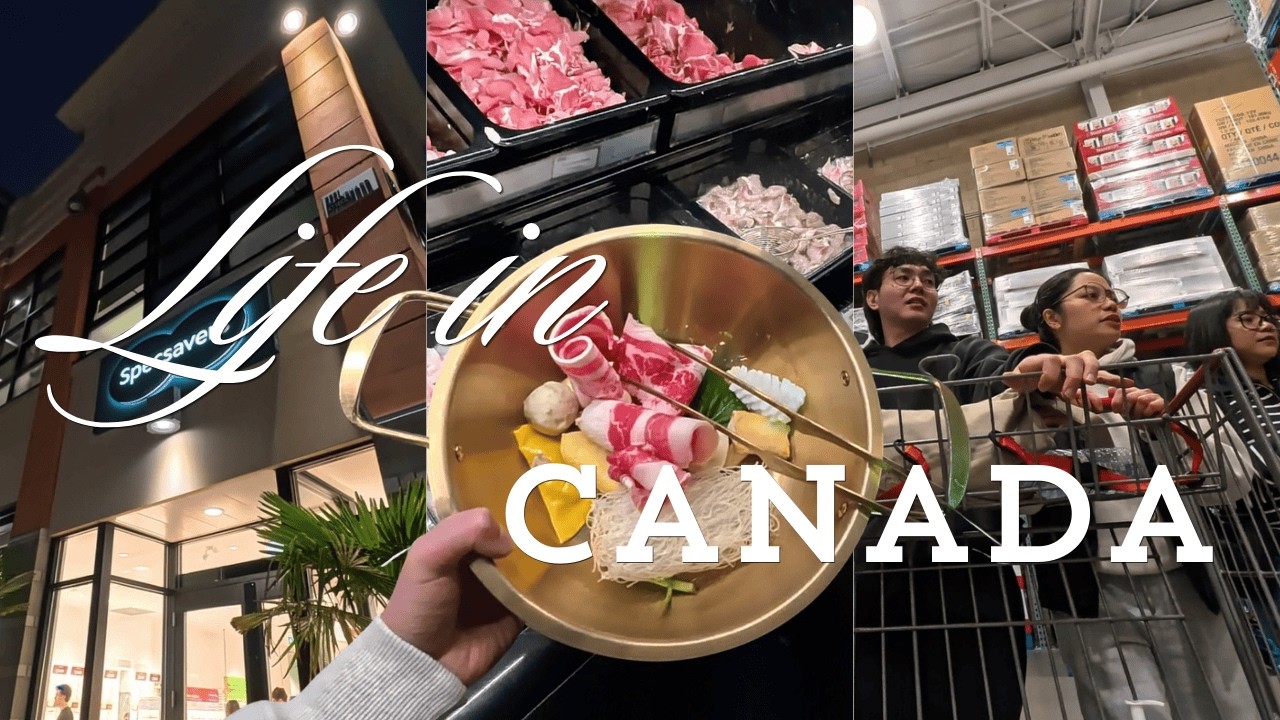 Grocery Haul Vlog: Costco, Whole Foods, Hotpot Restaurant & Homemade FIlipino Quekquek 🇵🇭