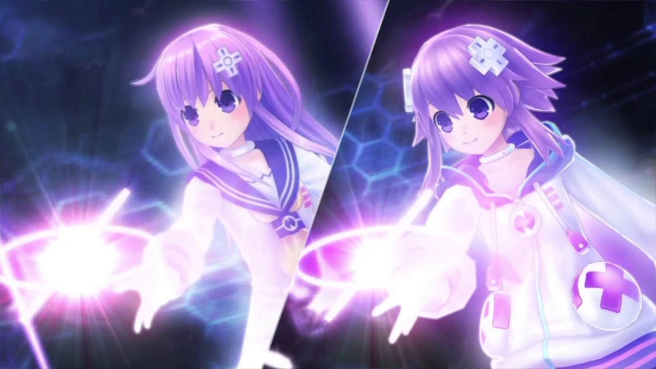 Megadimension Neptunia VII - Neptune /Nepgear first transformation.