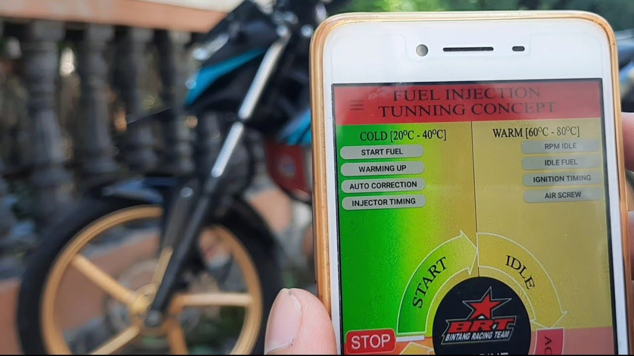 Belajar setting ECU brt juken 5 dualband//lewat Hp android//Newcb150r PART 1