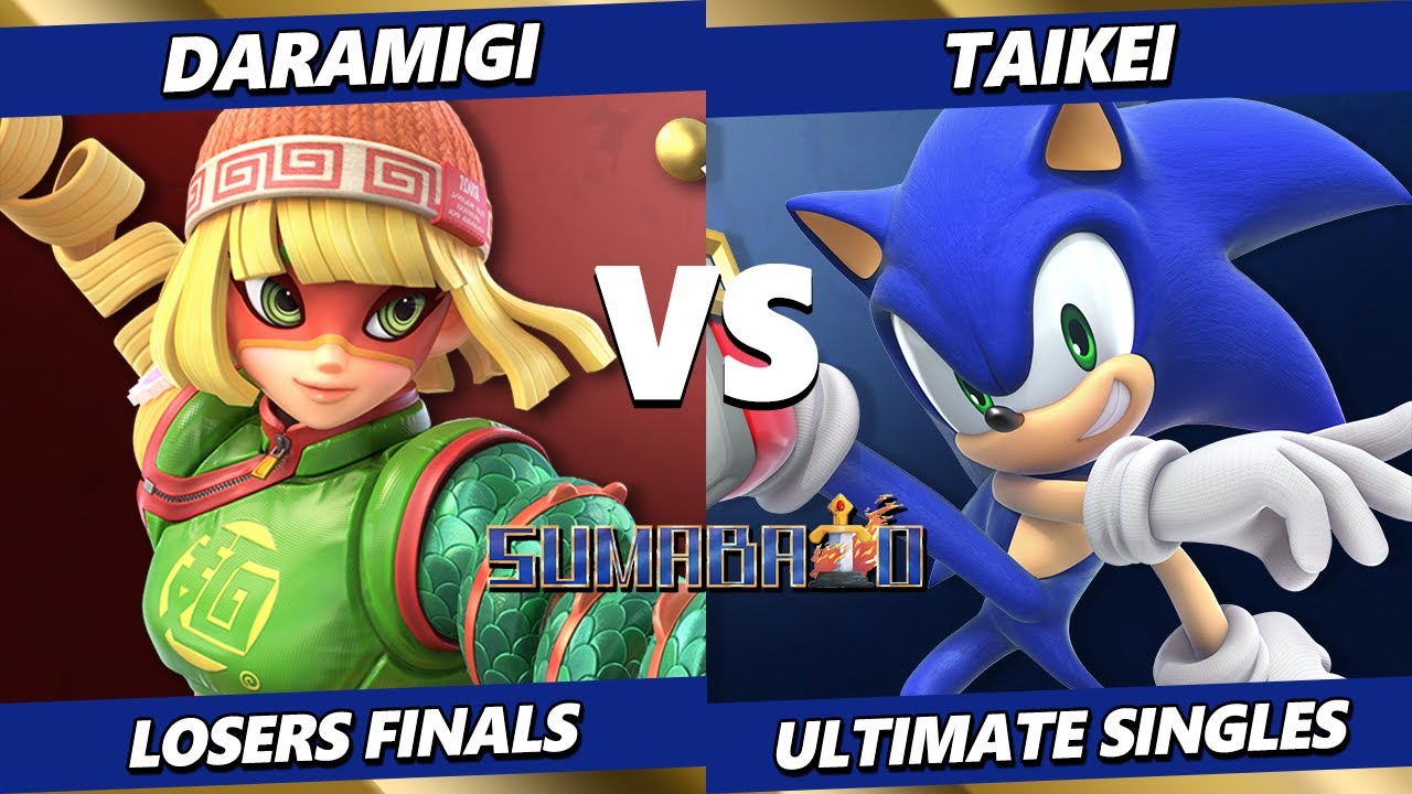 Sumabato 53 LOSERS FINALS - Doramigi (Min Min) Vs. Taikei (Sonic) Smash Ultimate - SSBU
