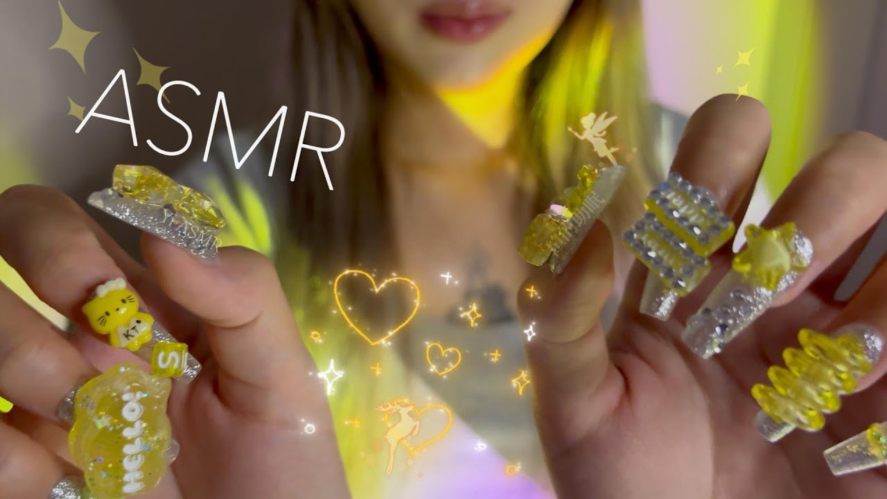 ASMR tap on you~if you are my iphone~no talking(๑´ㅂ`๑)假如你是我的iphone♥近距离触发 无人声