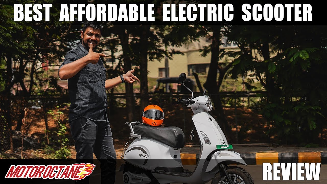 Pure EV - ePluto 7G 2020 - Best Affordable Electric Scooter in India | MotorOctane