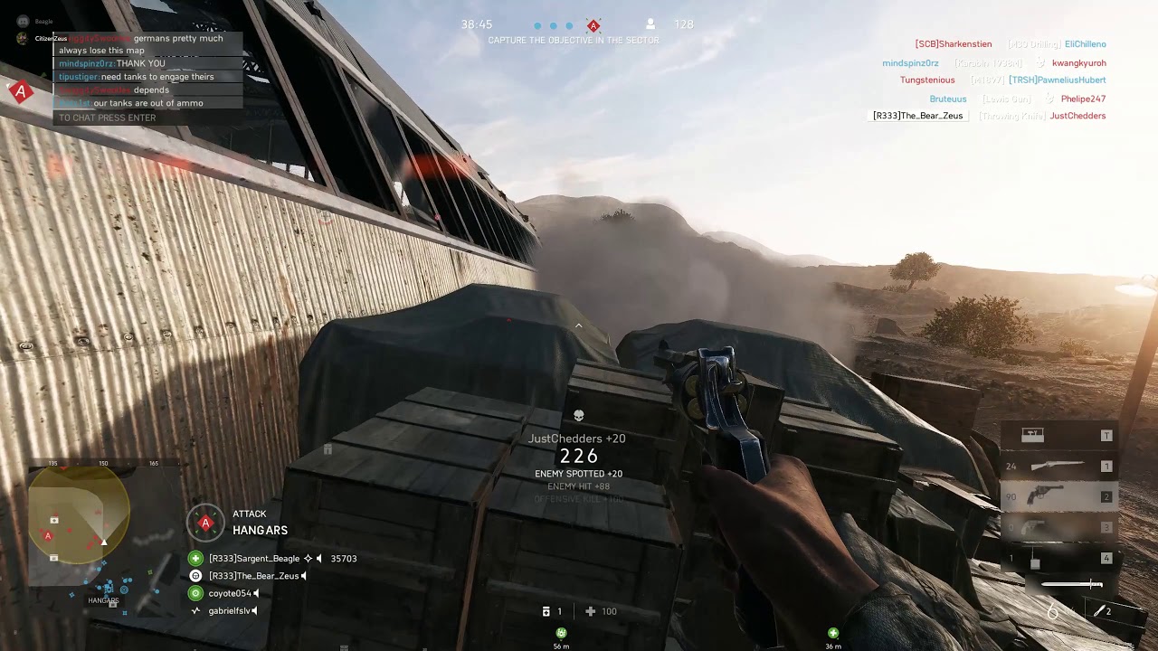 Battlefield V | Cheesing the Throwing Knives