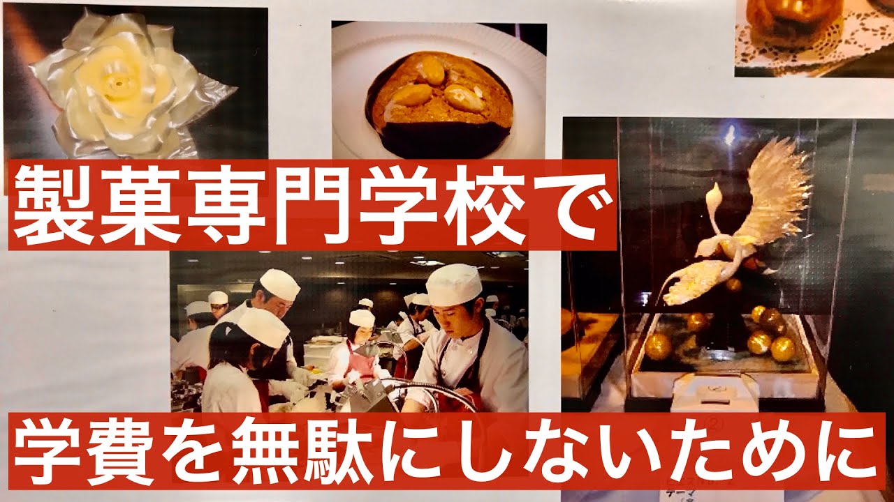 【プロが振り返る】製菓専門学校に通うときの注意点。パティシエの将来性や学費の話。