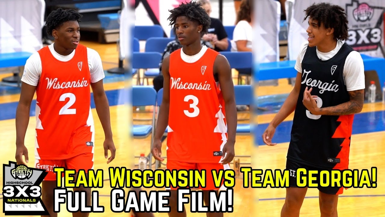 Team Wisconsin Takes On Taylen Kinney And Georgia At Strictly 3x3 Nationals!