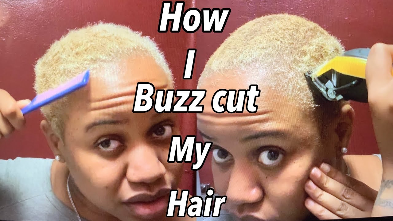 Buzz  Cut || How I cut my own hair