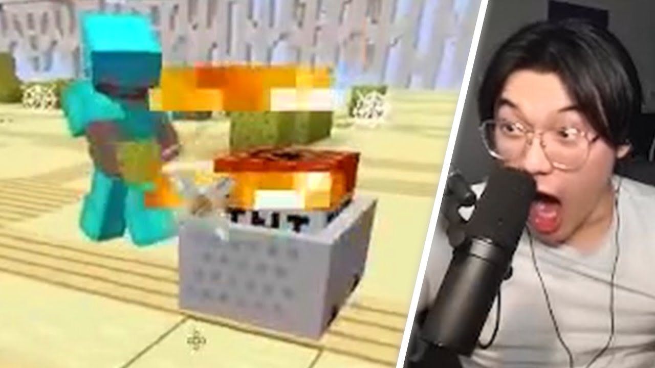 BTMC Reacts to TNT Minecart PvP