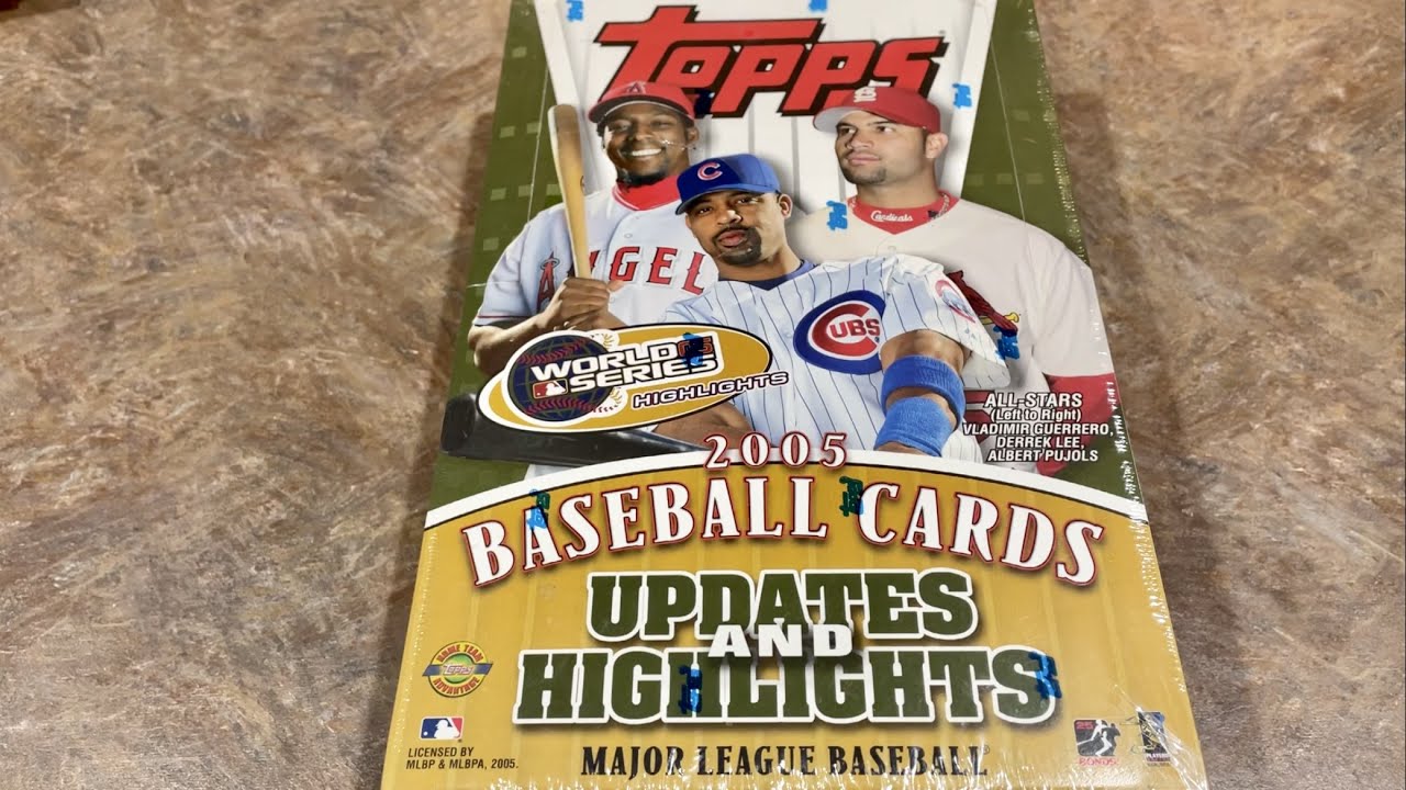 GREAT ROOKIE CLASS!  2005 TOPPS UPDATE JUMBO BOX OPENING! (Throwback Thursday)