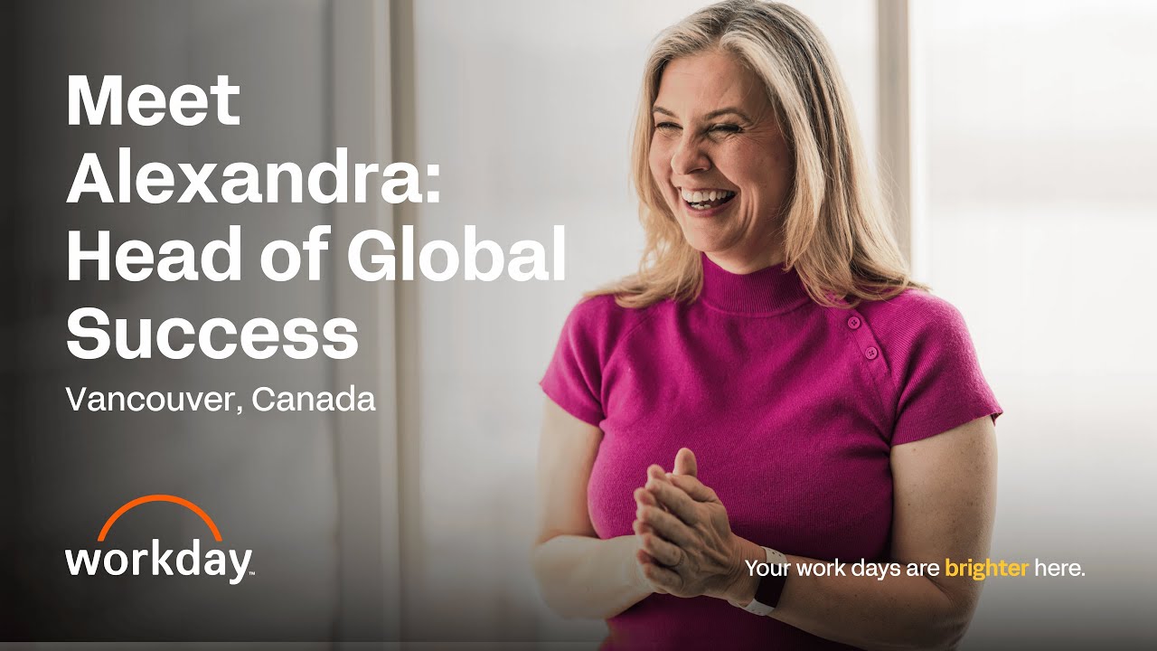 Meet Alexandra: Head of Global Customer Success at Workday