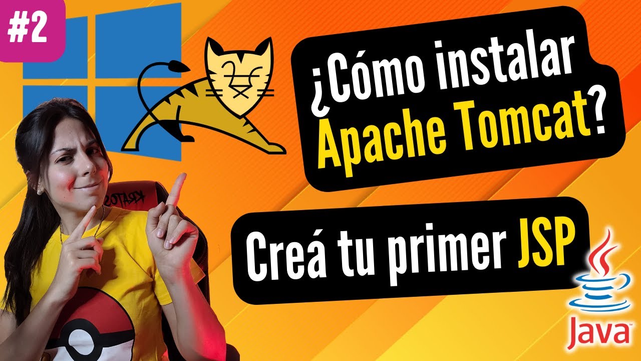 🌎 Instalar APACHE TOMCAT ¿Cómo crear un JSP (Java Server Page)? 🚀 | Java WEB Curso gratis ⭐