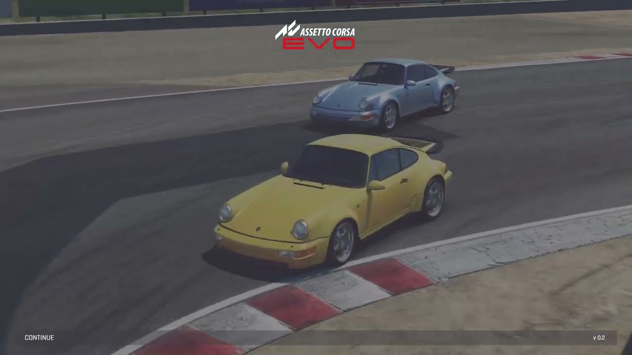 Assetto Corsa EVO🏁 Update !!! - Porsche 911 Turbo 3.6 (964) Laguna Seca [[4K Full Graphics]]