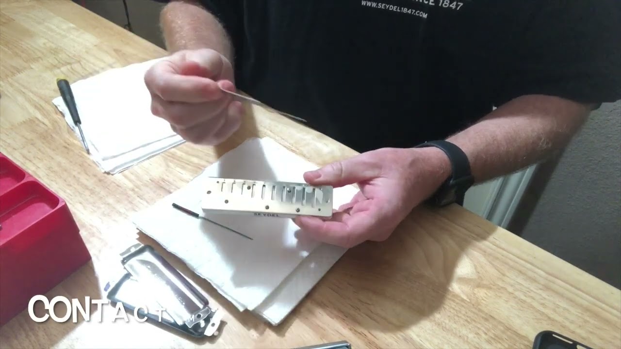 Overblow/Overdraw Adjustment on a Seydel Diatonic