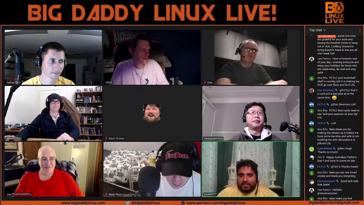 Big Daddy Linux Live! 04 Sep 2021, GhostBSD