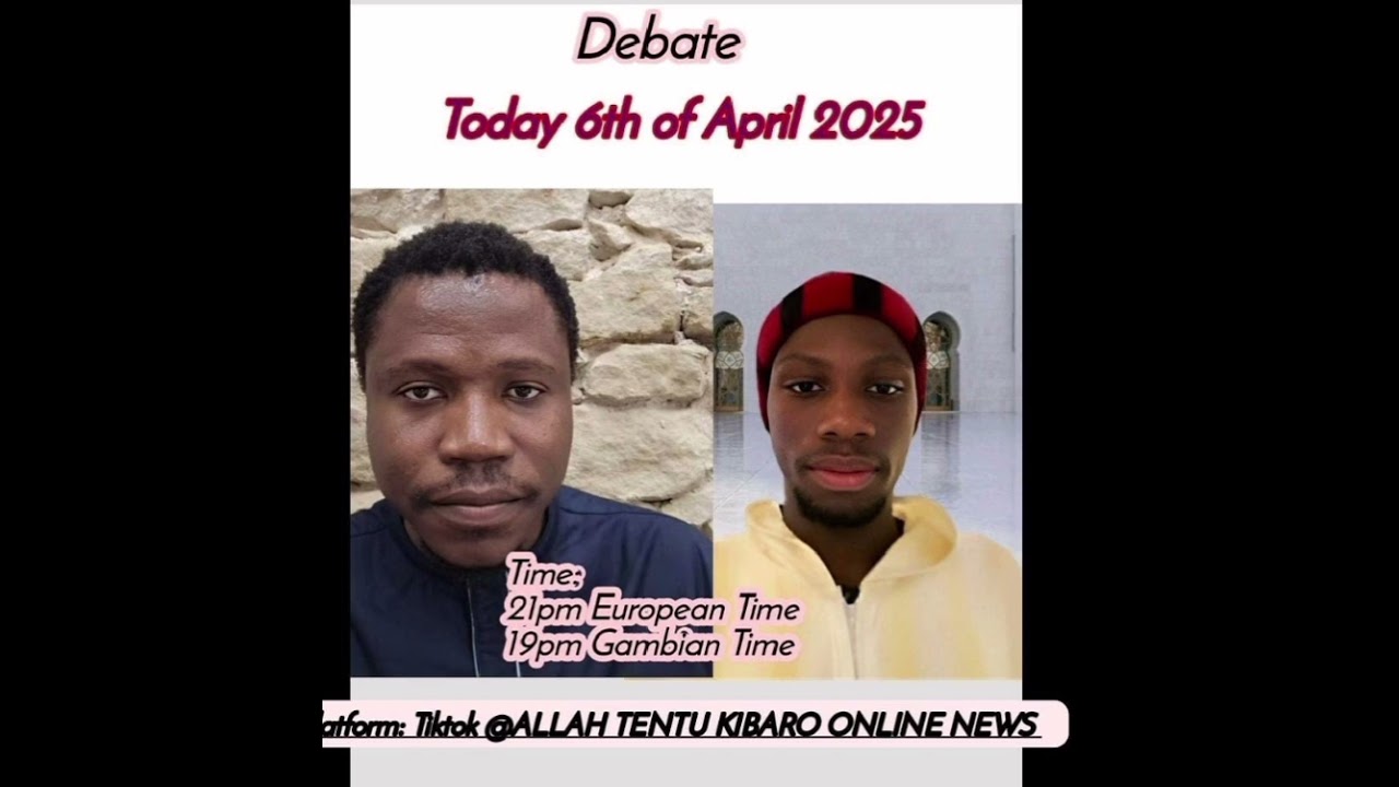 Debate between Sheikh Lamin Conteh and Sheikh Alieu Touray pt 2