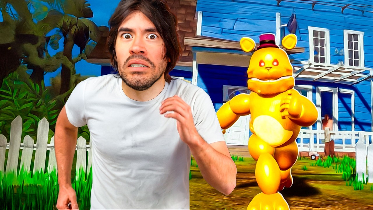 FNAF pero corren a 200KPH en Hello Neighbor