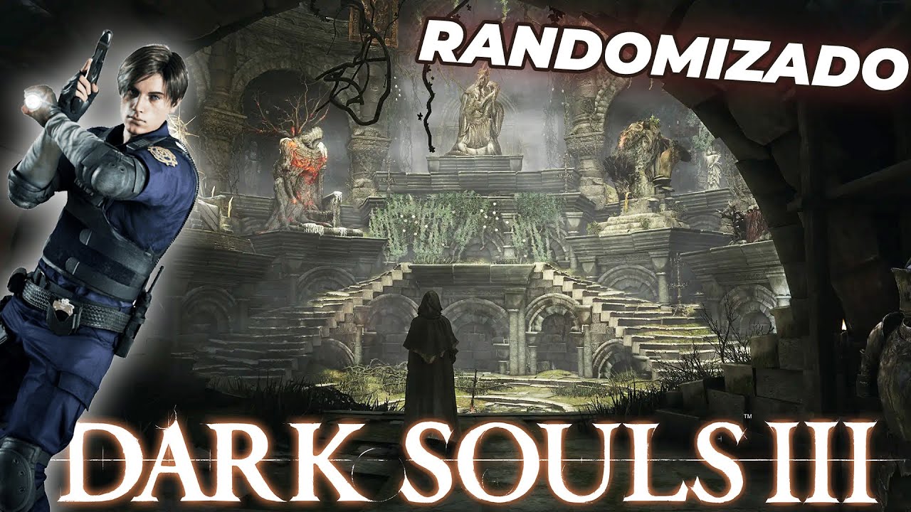 Dark Souls 3 PERO TODO ES ALEATORIO (Resident Evil Edition)