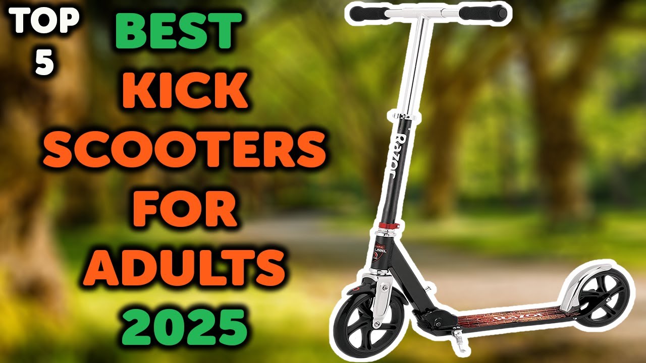 5 Best Foldable Kick Scooters For Adults 2025 | Top 5 Kick Scooters For Commuting