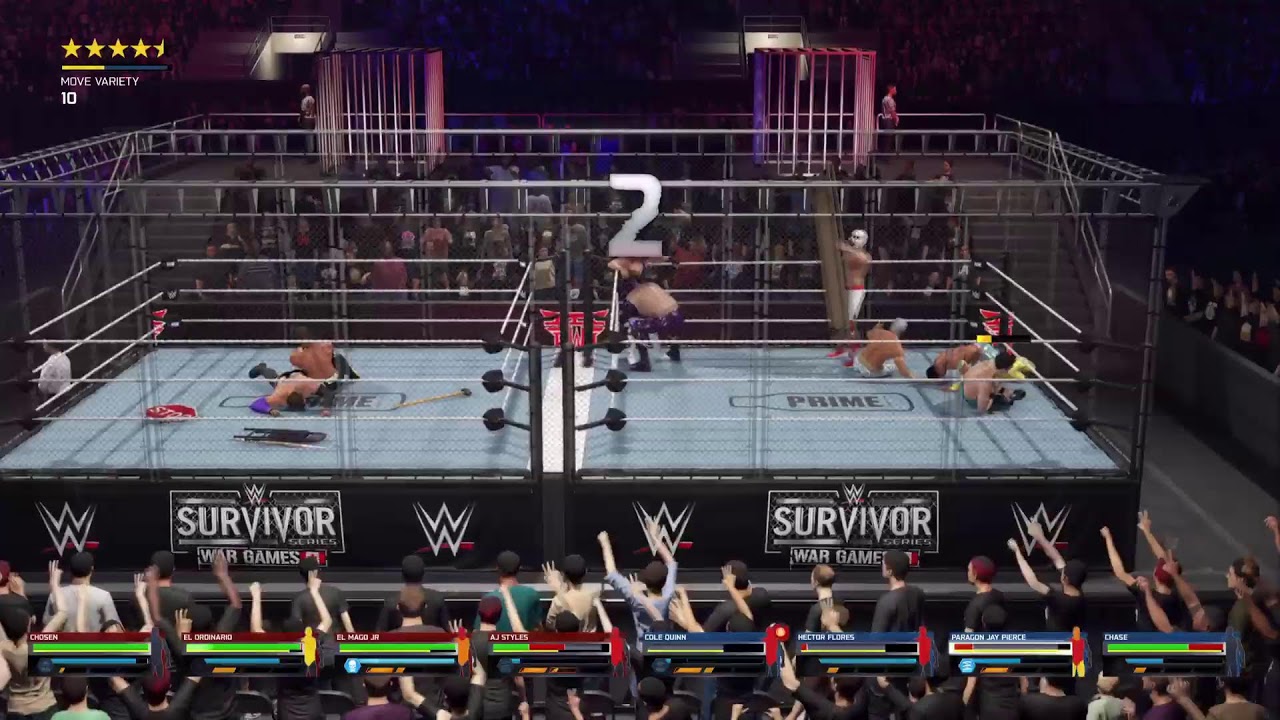 Wcw/njpw build to bad blood end rivals