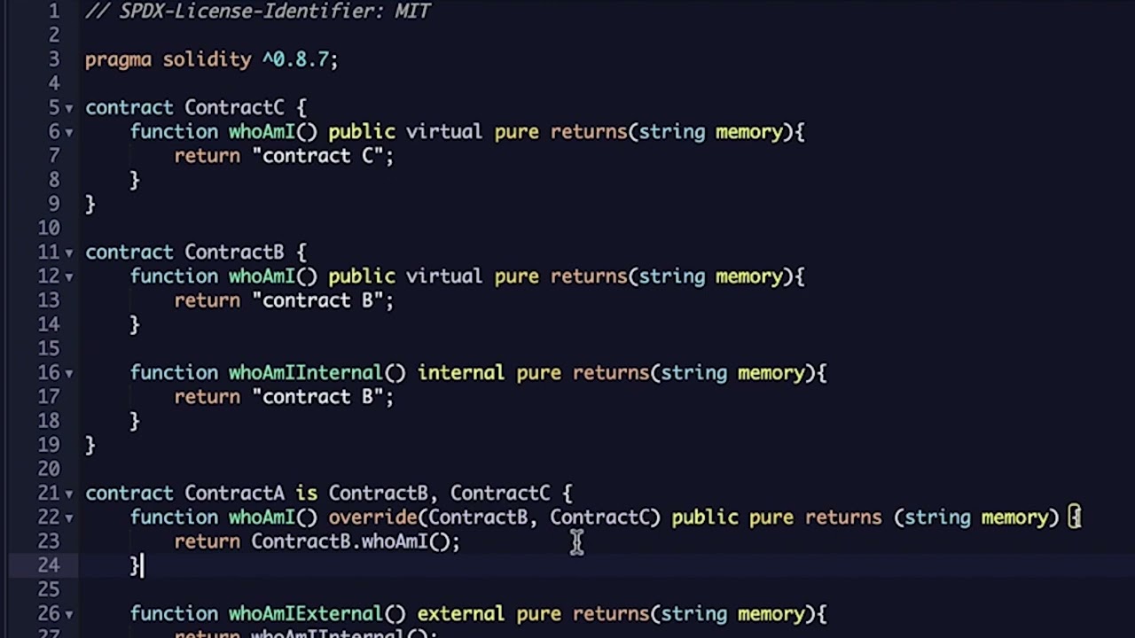 Multiple Inheritance