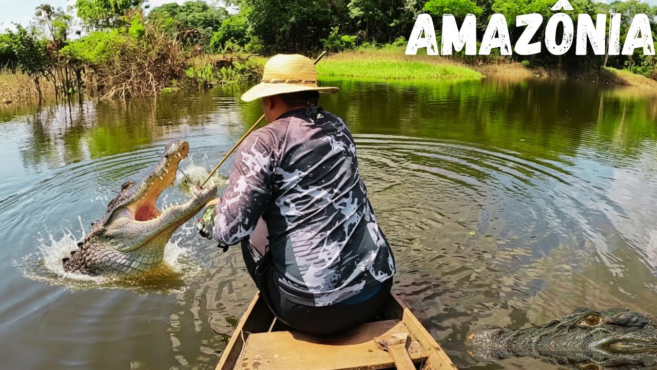 UM PARAÍSO: Lago Isolado com Fartura ABSURDA no Coração da Selva!