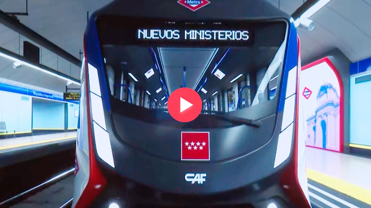 As&iacute; son los nuevos trenes de conducci&oacute;n automatizada de Metro de Madrid