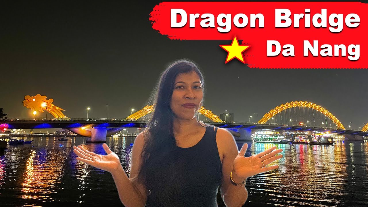 Da Nang Dragon Bridge Light Show  I  Son Tra Night Market  I  Travel With Shatabdi