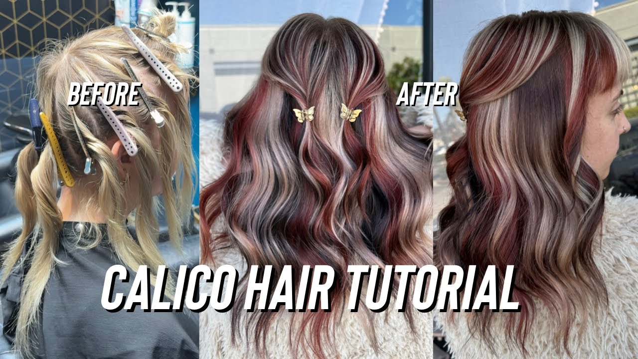Ep. 8 Calico/pinwheel hair tutorial