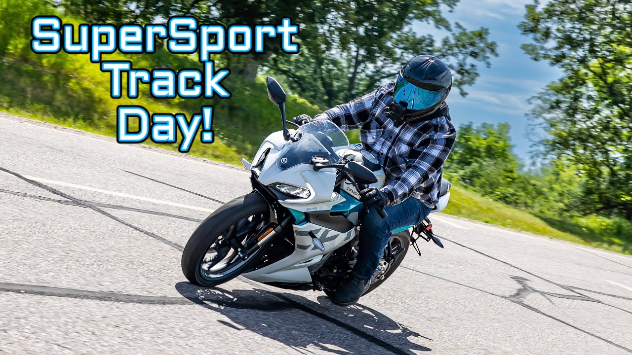 Driving the CFMOTO 300SS on the Track