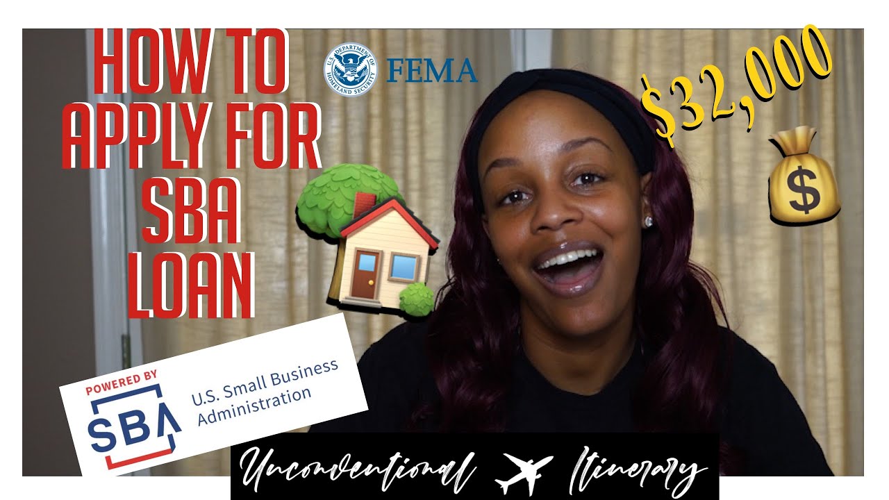 HOW TO APPLY FOR SBA LOAN | Natural Disaster  Loan