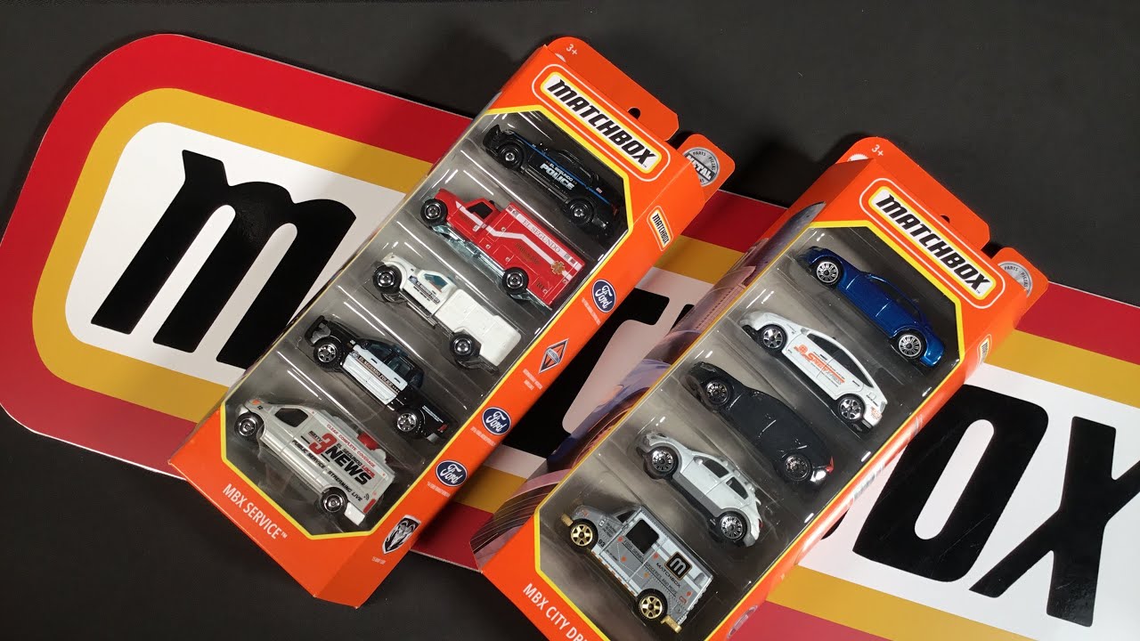 Matchbox 2022 5 упаковок
