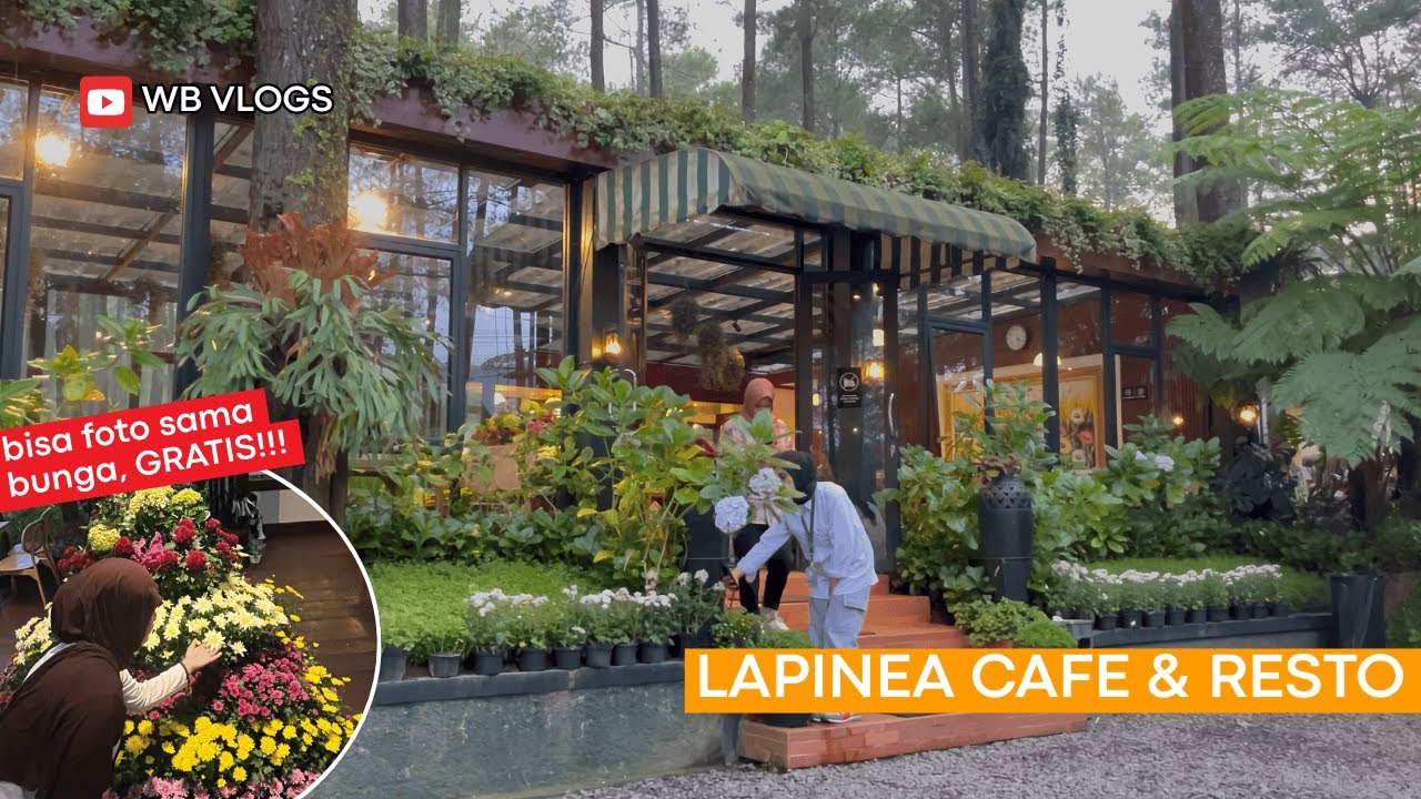TERBARU 2025!!! LAPINEA CAFE & RESTO | CAFE VIRAL DI LEMBANG BANDUNG | WB VLOGS