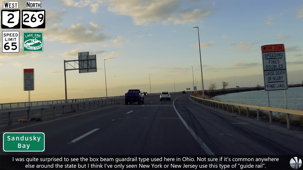 Sandusky, OH - WB SR-2 to Michigan