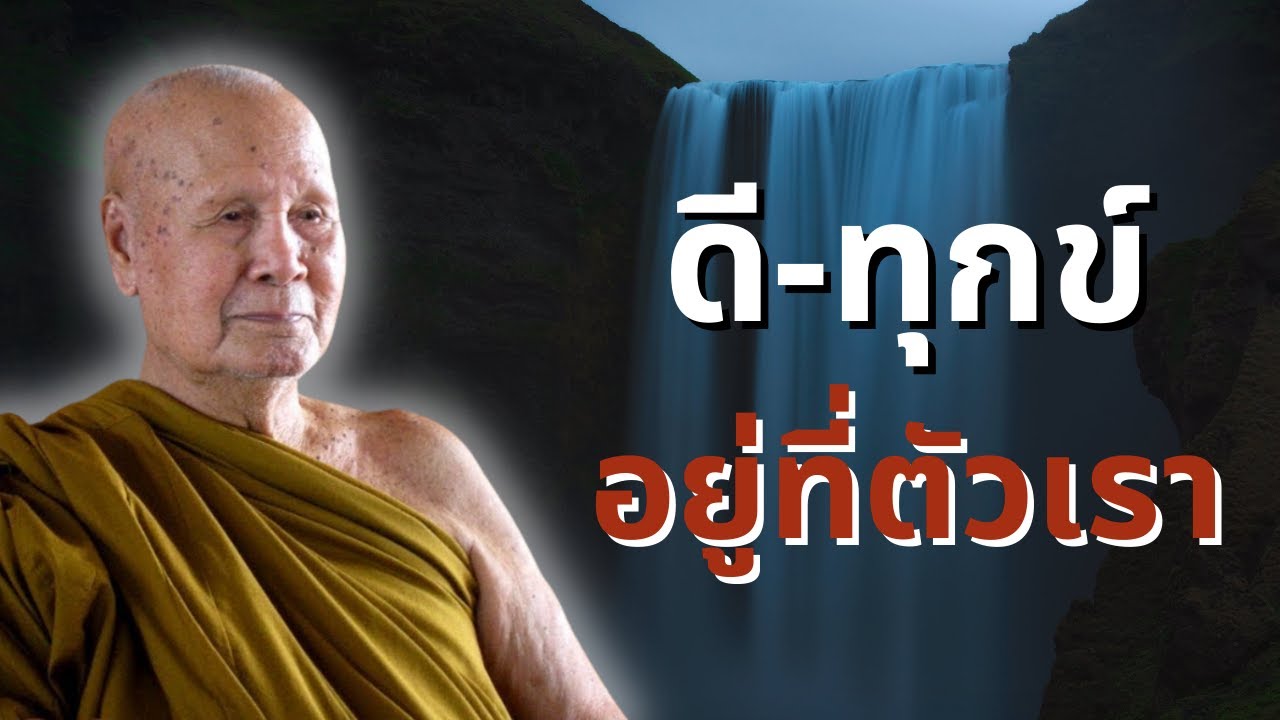 ฟังธรรมะก่อนนอน | ดี ทุกข์ อยู่ที่ตัวเรา | หลวงพ่อปัญญา นันทภิกขุ