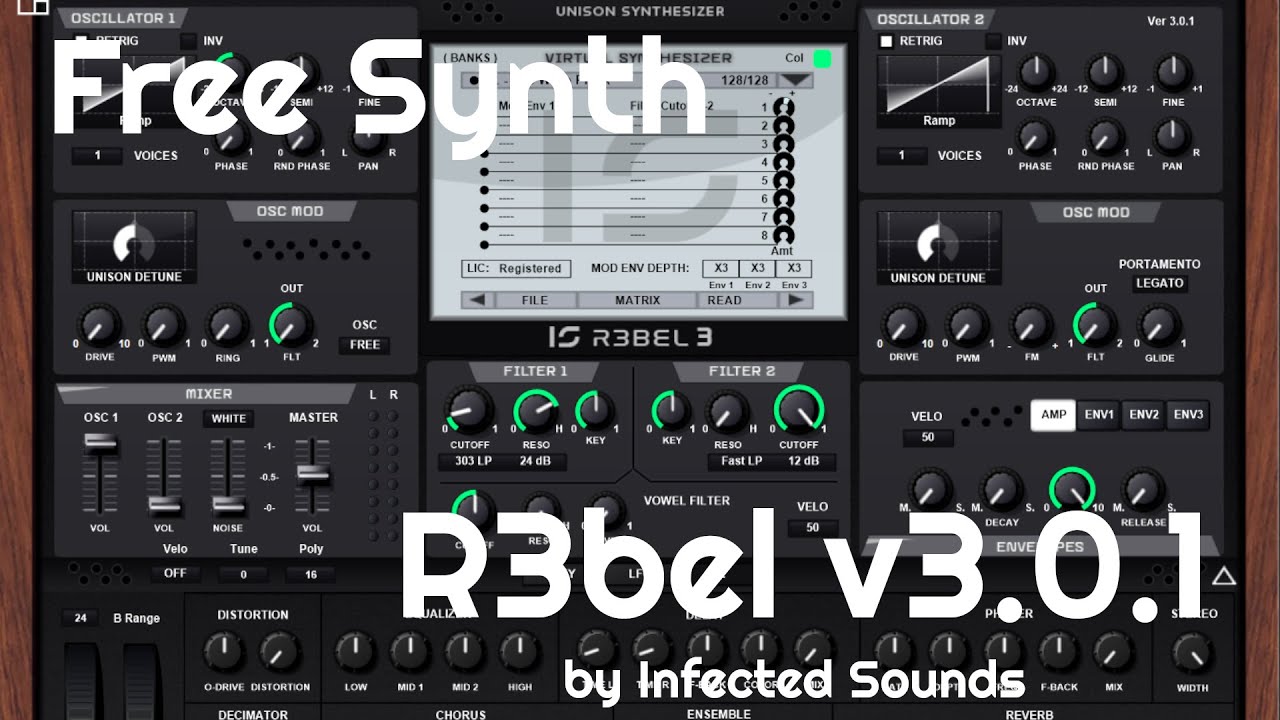 Free  Synth - R3bel v3.0.1 by Infected Sounds (No Talking)