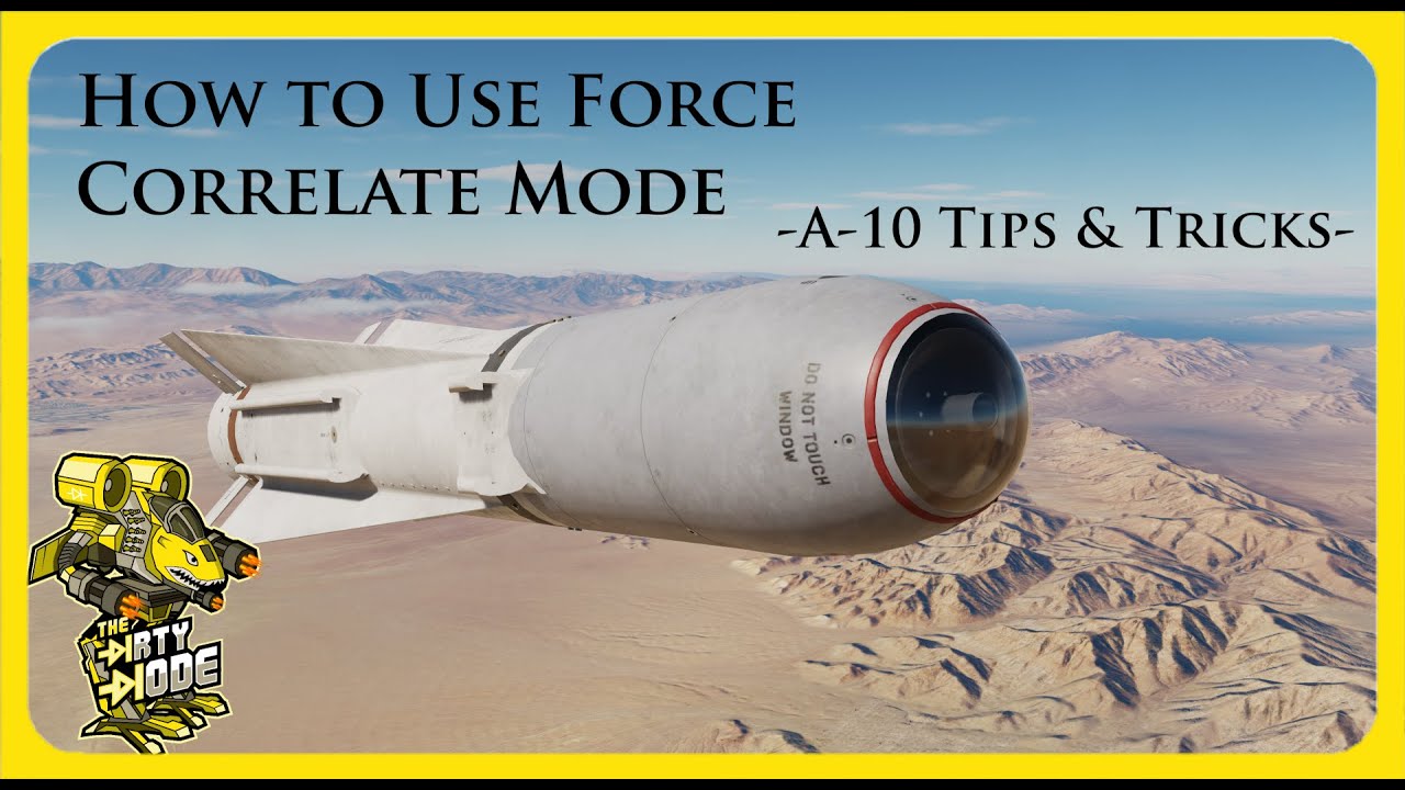 How to Force Correlate your A-10 Mavericks - DCS Tips & Tricks, in 4K