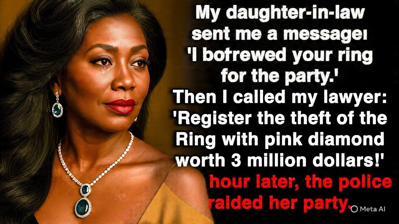 She Stole My “Worthless” Ring… It Was a $3 Million Pink Diamond 💎