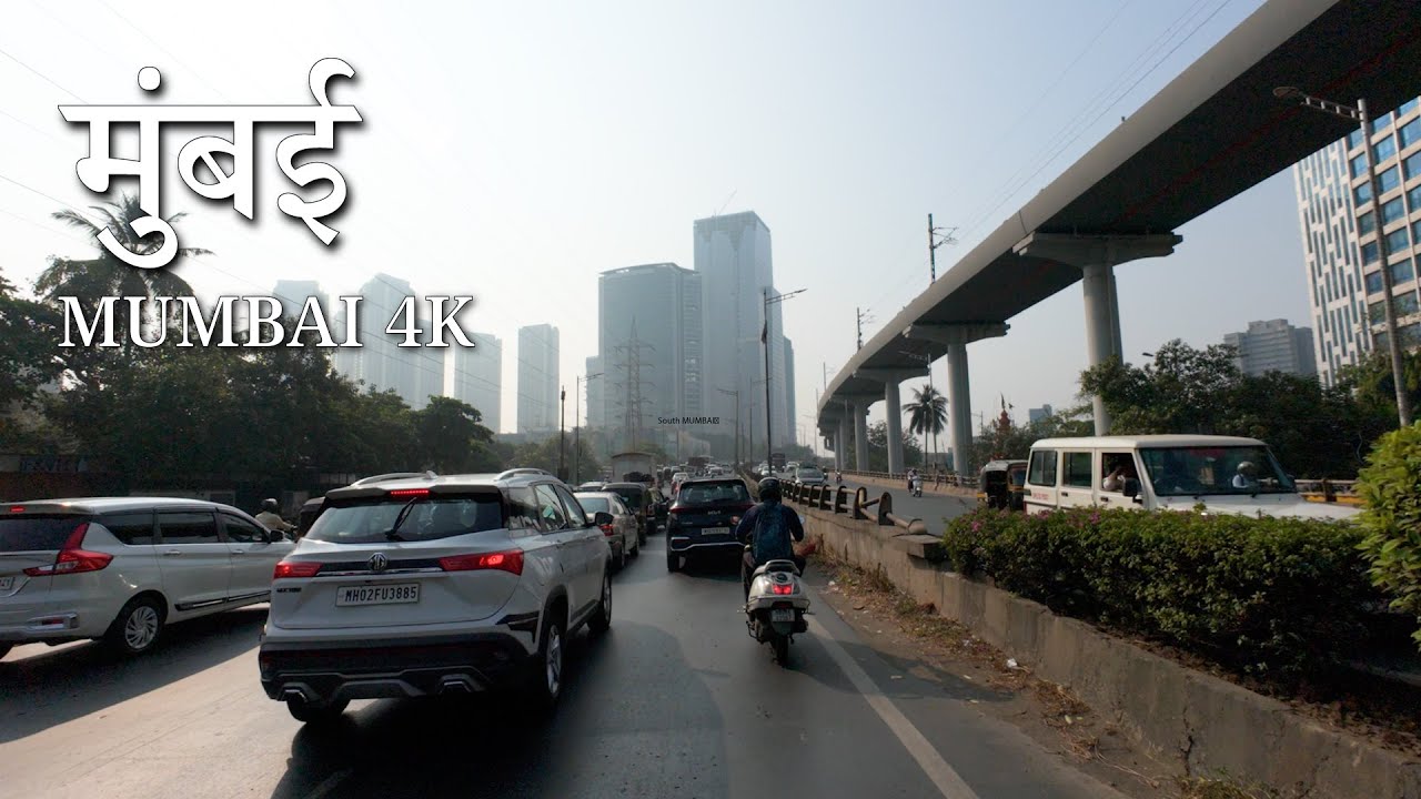 Driving Mumbai 4K HDR - Western Express Highway | Mumbai Busy Road