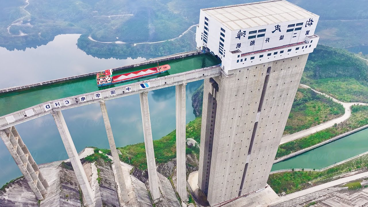 Inside China's Tallest Boat Lift Ever Made