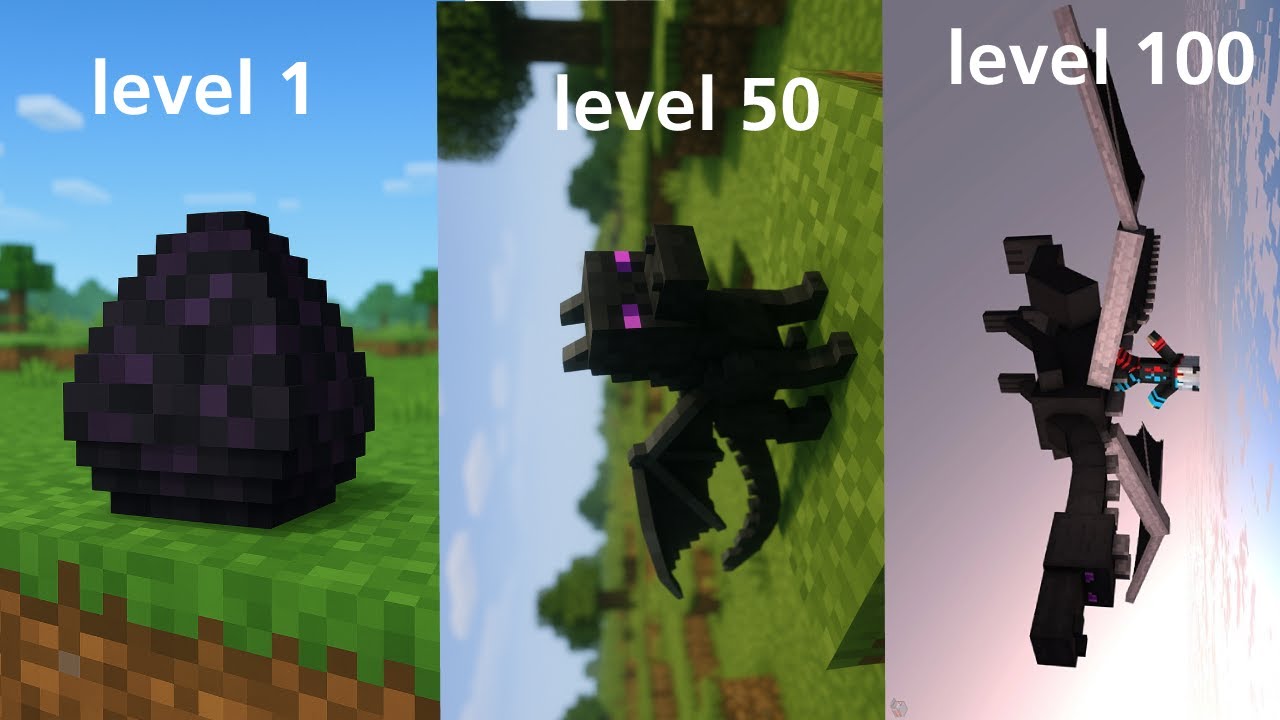 ماين كرافت بس دراقون حيواني الا ليف 😎😎┃ pet ender dragon