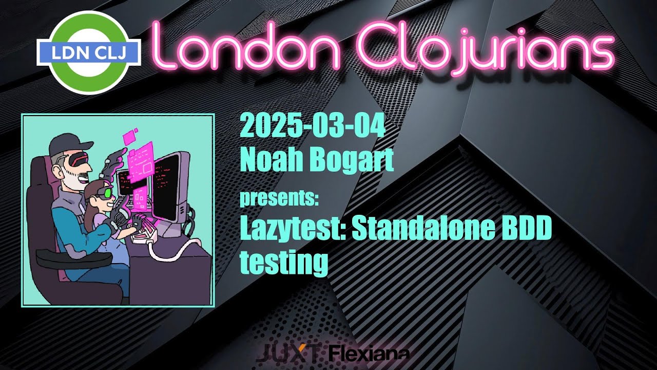 Lazytest: Standalone BDD testing (by Noah Bogart)